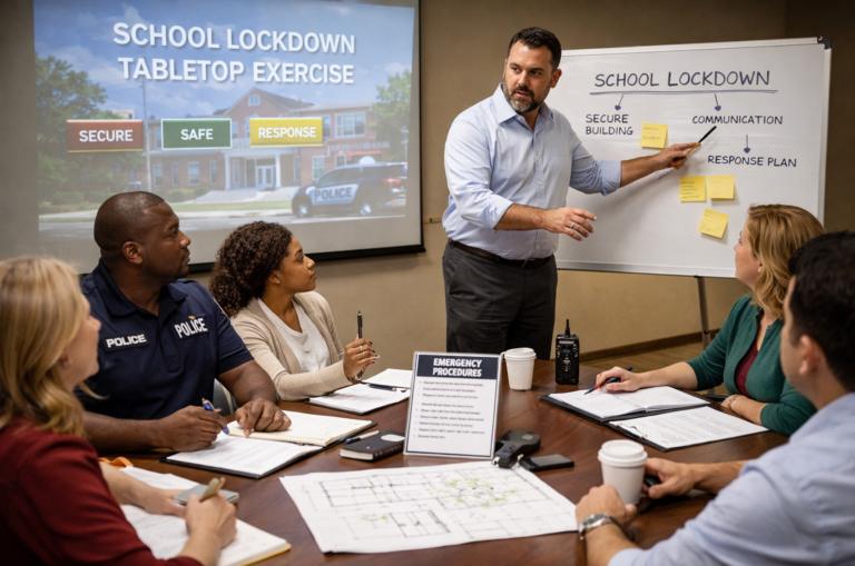 School Lockdown Tabletop Exercise – Facilitator Guide